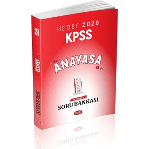 Data Yayınları KPSS Anayasa Soru Bankası