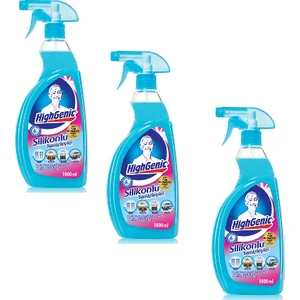 Highgenic Silikonlu Temizleyici 1000 ml 3 Adet