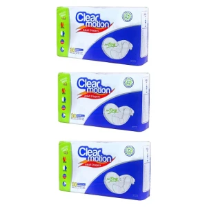 Clear Motion Hasta Bezi-Medium 	30Adet 3'lü Paket