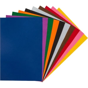 Kids Yapışkanlı Keçe 20 x 30 cm Karışık 10 Renk