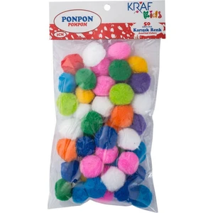 Kids Ponpon 3 cm 50'li