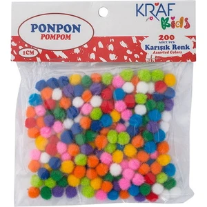 Kids Ponpon 1 cm 200'lü