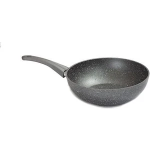 Oms Granit 28X9 cm Gri Wok Tava 3211000728GRİ