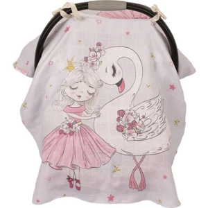 Sevi Bebe Pano Baskılı Müslin Ana Kucağı Örtüsü