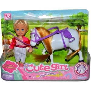 Atlı Mini Manken Bebek