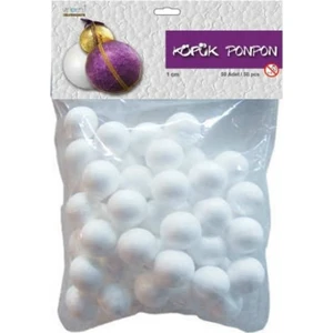 Foam Ball - Strafor Köpük Top 2,5 cm 50 Adet