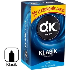 Klasik Prezervatif 20'li