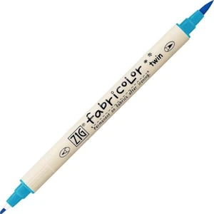 Fabricolor Twin Çift Uçlu Tekstil Kumaş Boyama Kalemi Cobalt Blue