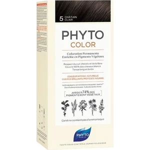 Phytocolor 5 Açık Kestane Amonyaksız Kalıcı Bitkisel Saç Boyası