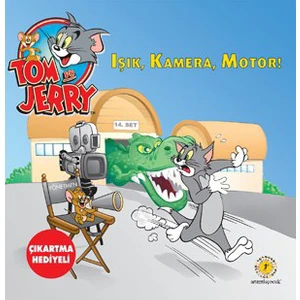 Tom Ve Jerry - Işık, Kamera, Motor - (Çıkartma Hediyeli)