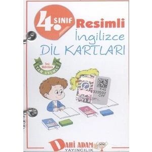 Dahi Adam 4. Sınıf Resimli İngilizce Dil Kartları