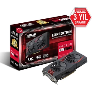 Amd Radeon RX570  OC 4GB 256Bit GDDR5 (DX12) PCI-E 3.0 Ekran Kartı