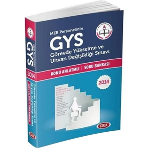Data Yayınları MEB GYS Memur ve Şefler için Hazırlık Kitabı 2019
