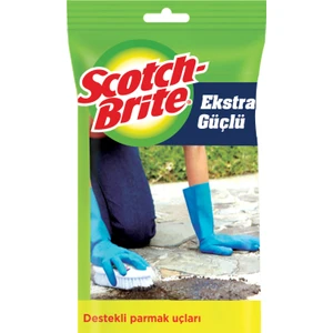Scotch Brite Ekstra Güçlü Elma Kokulu Eldiven No: 7