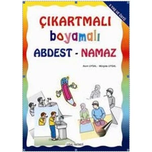 Çıkartmalı Ve Boyamalı Abdest Namaz-Mürşide Uysal