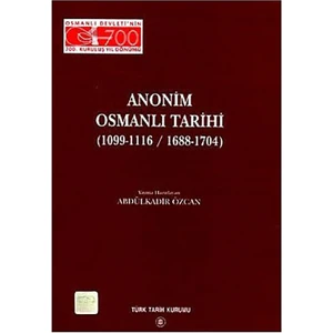 Anonim Osmanlı Tarihi