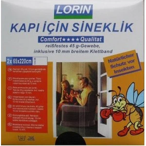 Kapı Sineklik Lux-Siyah