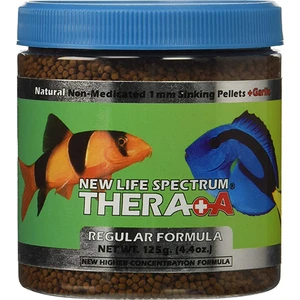 New Life Spectrum Thera A Regular Fish Formula 125 Gr. Sarımsaklı Balık Yemi