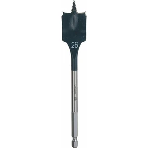 - Self Cut Speed Serisi Ahşap İçin Yaprak Matkap Ucu, Altıgen Şaftlı - 26 X 152 Mm
