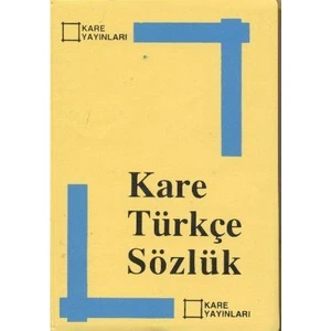 Kare Yayınları Türkçe Sözlük