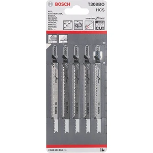 - Ekstra Temiz Kesim Serisi Ahşap İçin T 308 Bo Dekupaj Testeresi Bıçağı - 5'Li Paket
