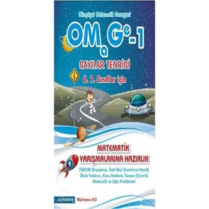 Altın Nokta Yayınevi 6. 7. Sınıf Omage - 1 Sayılar Teorisi Olimpiyat Kanguru Matematik