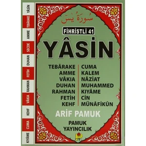Fihristli 41 Yasin (Yas-111/P13)-Null