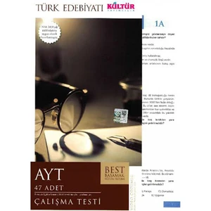 Kültür Yayıncılık Best AYT Türk  Edebiyatı Çalışma Testi