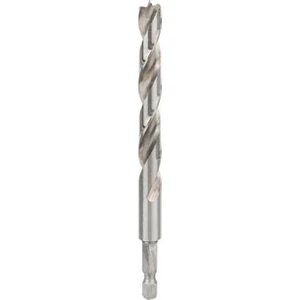 - Spiral Ahşap Matkap Ucu, 1/4" Altıgen Şaft - 10 X 87 X 133 Mm