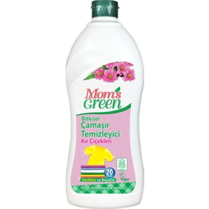 Mom's Green Bitkisel Çamaşır Deterjanı 1 Lt - Kır Çiçekleri