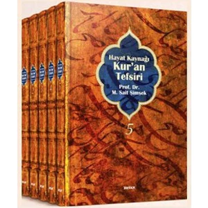 Hayat Kaynağı Kur'an Tefsiri (Ciltli - 5 Kitap Takım) - M. Sait Şimşek