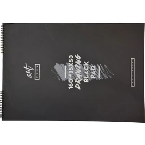 Siyah Çizim Blok 35X50 160 Gr 15 Yp