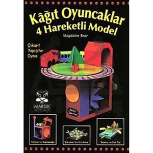Kağıt Oyuncaklar 4 Hareketli Model-Magdalen Bear