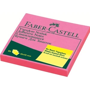 Yapışkan Notluk 50x50mm Fosforlu Pembe