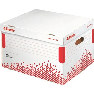 Leitz Esselte Speedbox Klasör İçin Arşiv Kolisi Beyaz-Kırmızı 623914