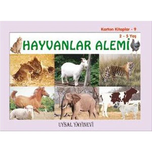 Karton Kitap - 9 - Hayvanlar Alemi (2-5 yaş)