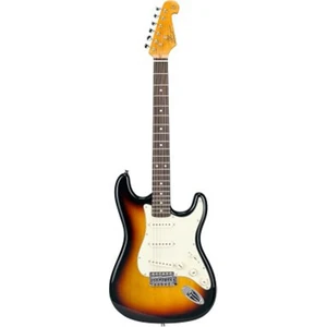 Stratocaster Elektro Gitar (3-Tone Sunburst)