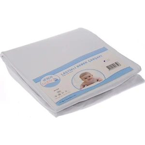 Shipsbaby Lastikli Bebek Çarşafı (70x135) / Beyaz