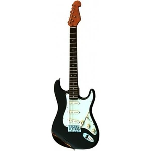 Stratocaster Elektro Gitar (Black)