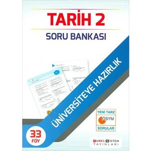 Farklı Sistem Yayınları AYT Tarih 2 Soru Bankası