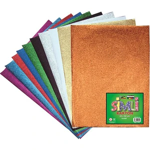 Nova Color Simli Karton (20*30) 10 Set Nc-275