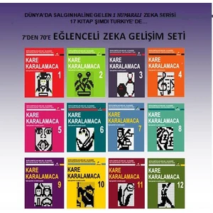 Kare Karalamaca Serisi (12 Kitap) - Ahmet Karaçam