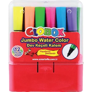 Dev Keçeli Kalem 12Renk