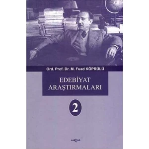 Akçağ Yayınları Edebiyat Araştırmaları 2-Mehmet Fuad Köprülü