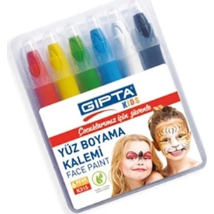Yüz Boyası 6'lı Çevirmeli