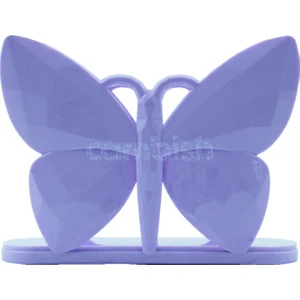 Işıklar Plastik Kelebek Peçetelik Mor
