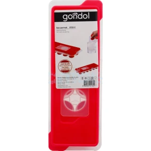 Gondol Kapaklı Silikon Buz Kalıbı Pembe