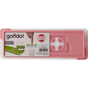 Hobby Life Kapaklı Silikon Buz Kalıbı Pembe