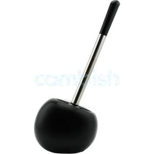 Fame Kitchen Porselen Hazneli Klozet Fırçası - Siyah