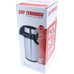 Çelik Termos 5LT Pompalı